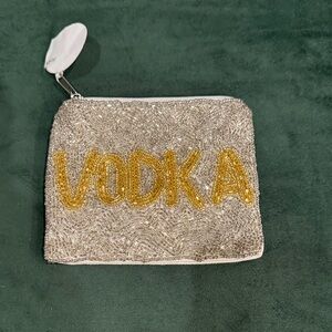 Beaded Vodka Pouch